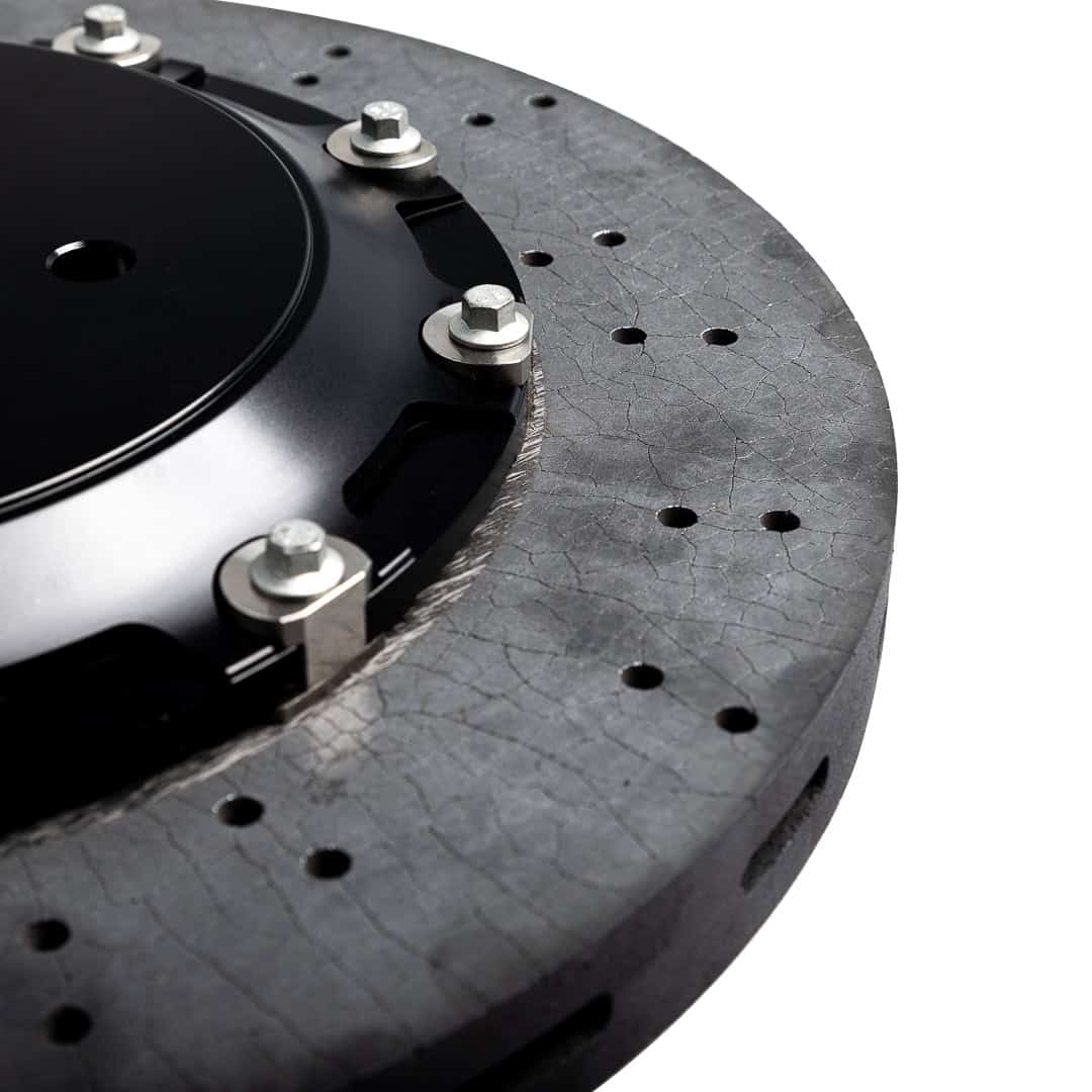 R35 GTR Carbon Ceramic Brake Kit – Skyline R32-R34 | Black with Black Hat - Image 5