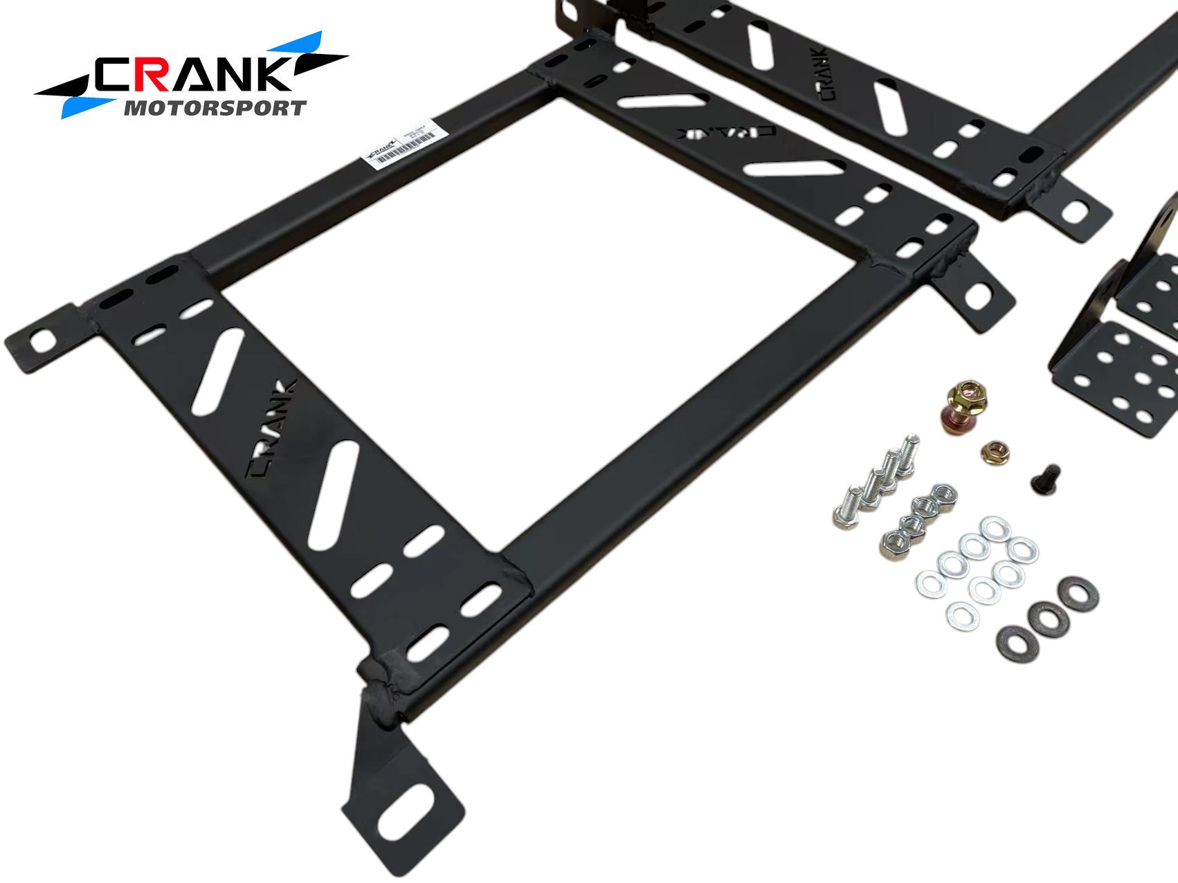 1x Crank Motorsport BMW F22/F30/F87/F80 Seat Adapter Rail – Suits RECARO & SPARCO