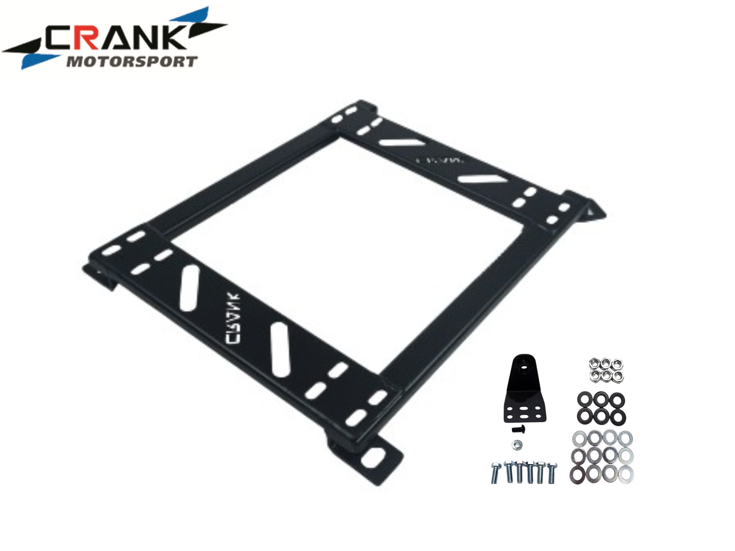 1x Crank Motorsport Seat Adapter Rail – BMW E36/E46 – Fits BRIDE, RECARO & SPARCO