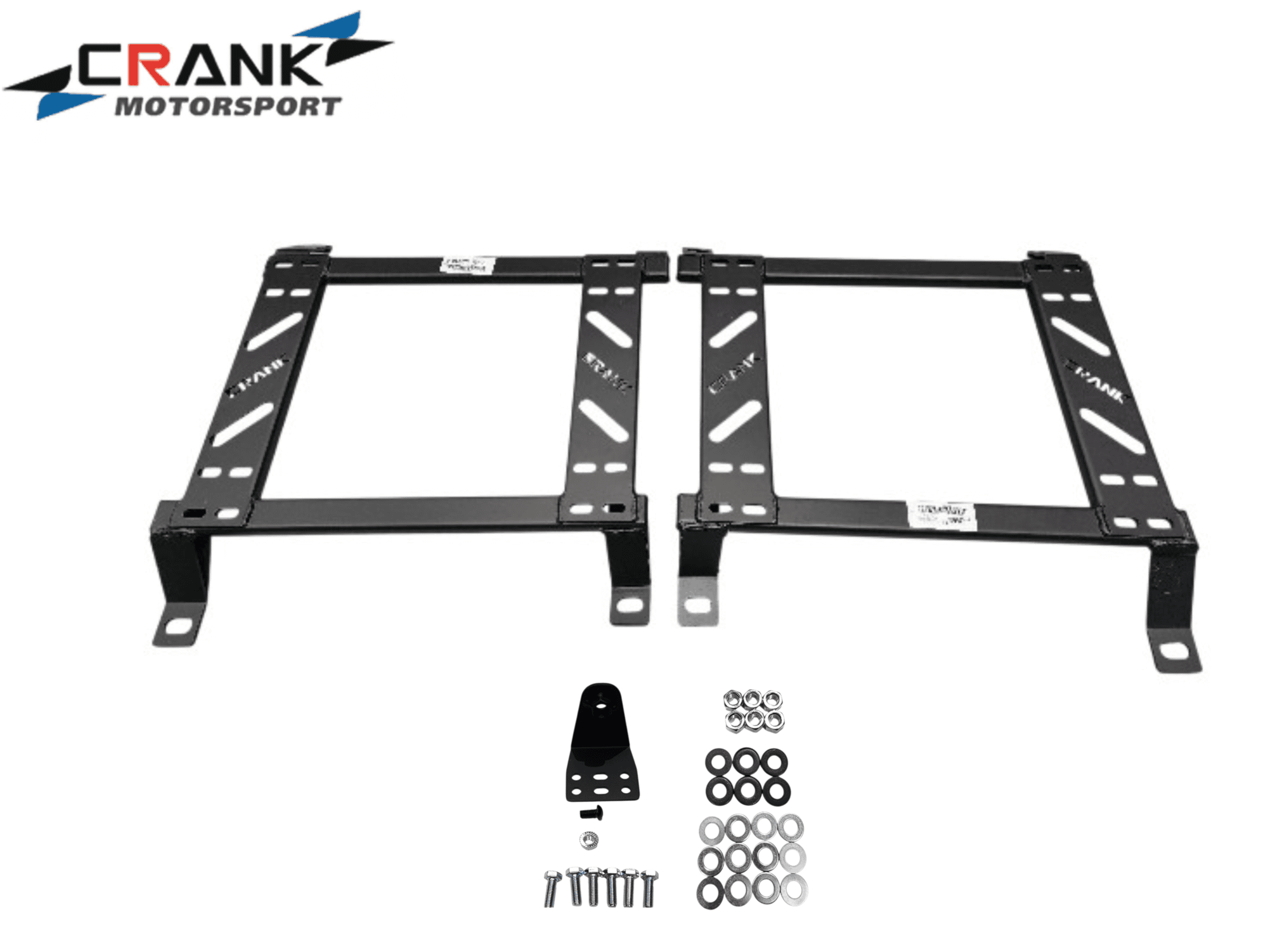 2x Crank Motorsport Hilux 2015-ON Seat rail Adapter suit BRIDE RECARO SPARCO