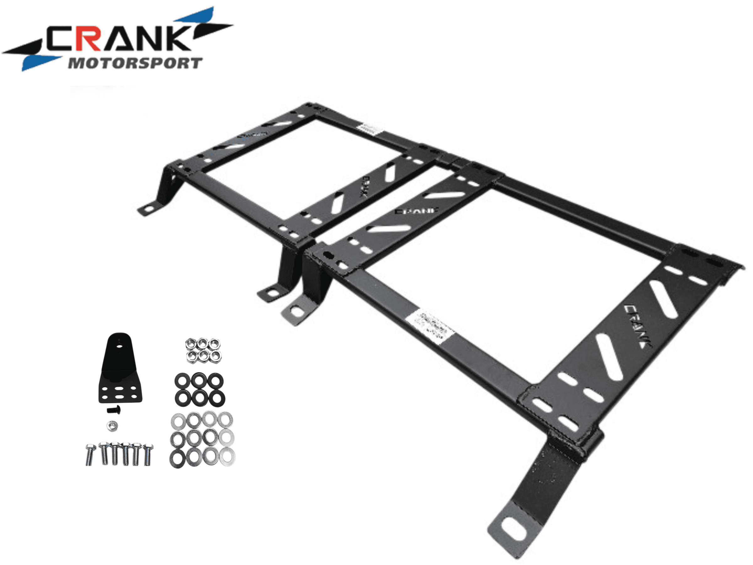 2x Crank Motorsport Hilux 2015-ON Seat rail Adapter suit BRIDE RECARO SPARCO - Image 2
