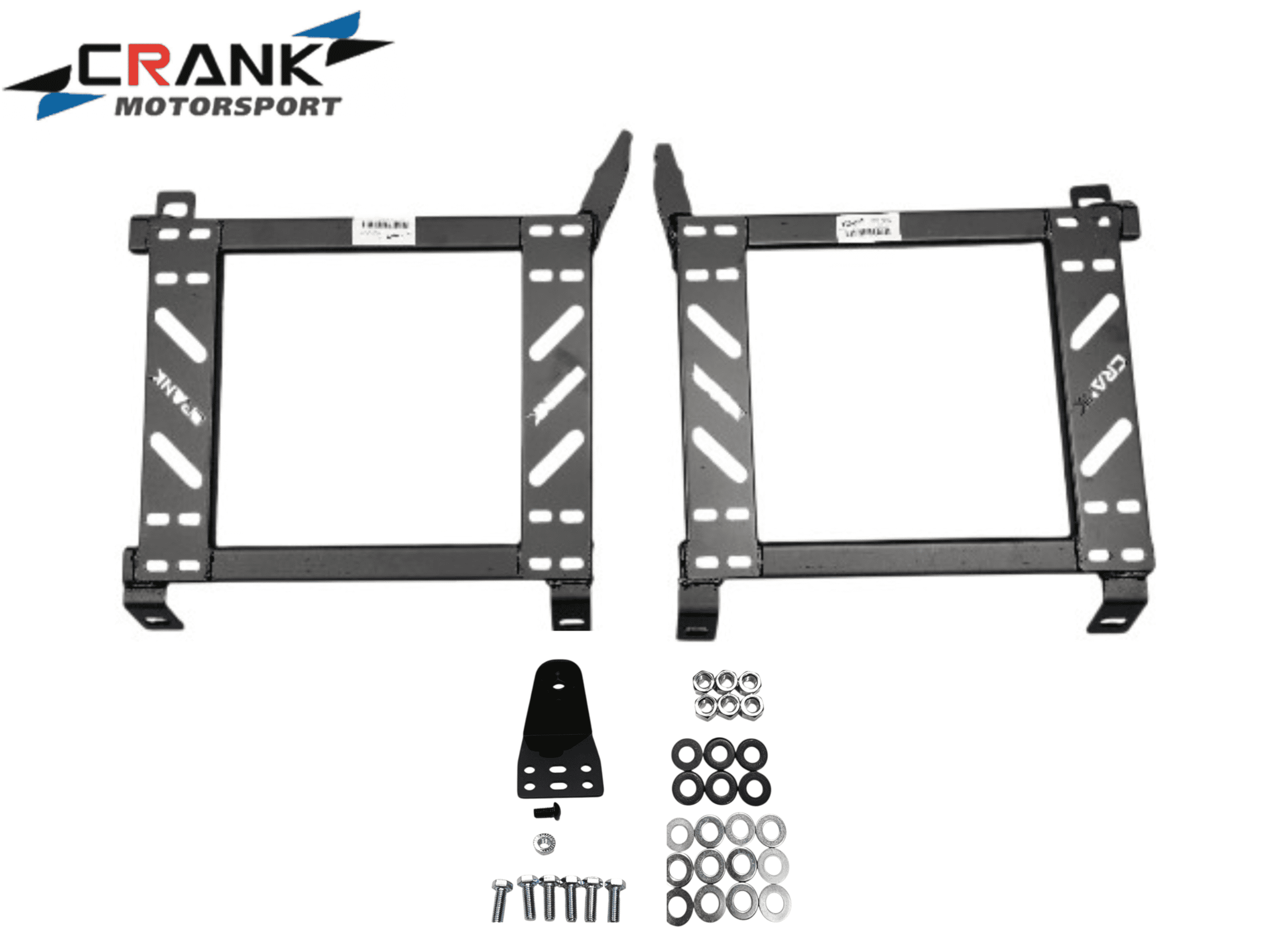 2x Crank Motorsport Seat Rail – Subaru Impreza GE/GV/GH/GR/GK/GT (2007–2016) – Fits BRIDE, RECARO & SPARCO