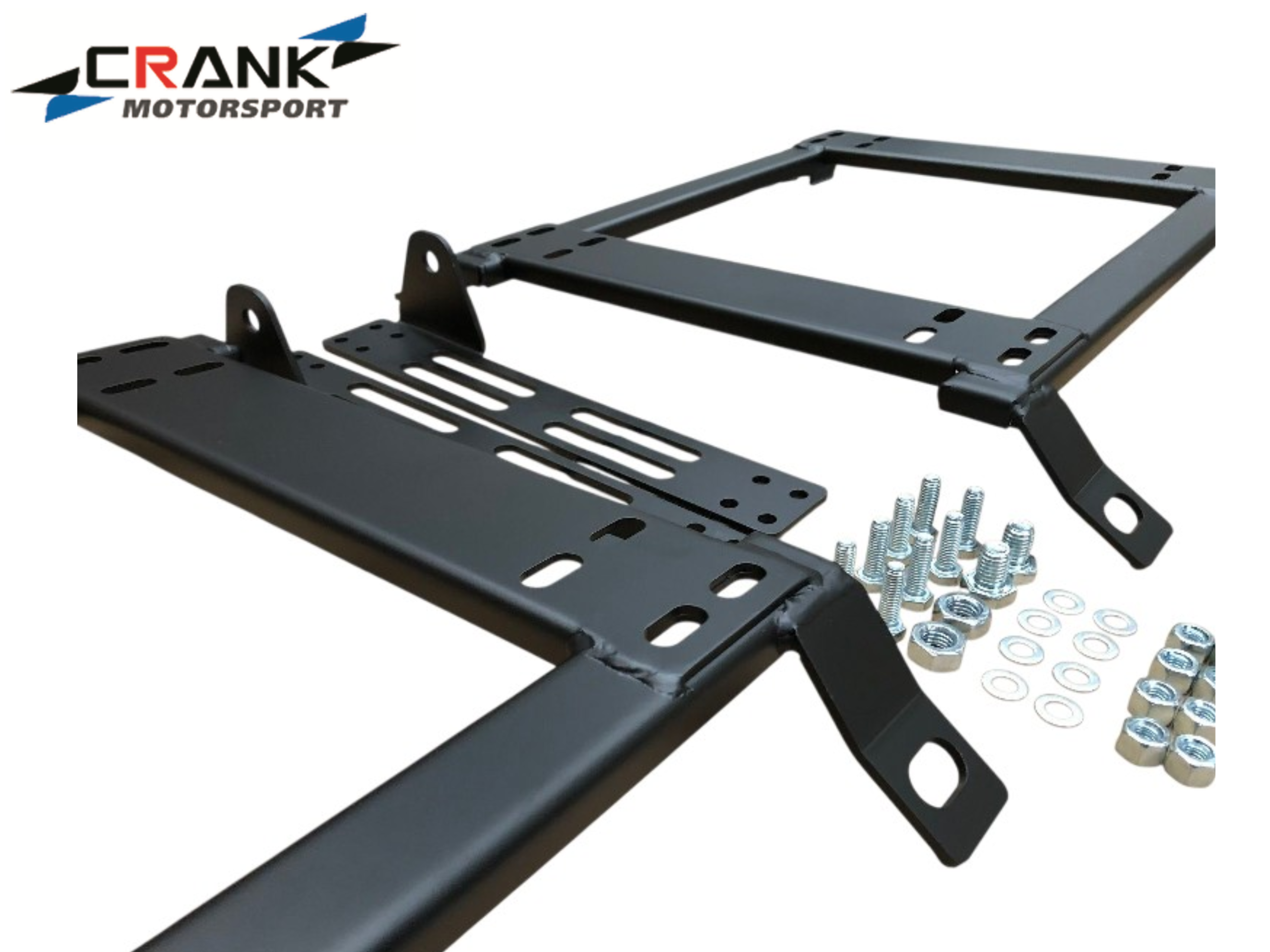 2x Crank Motorsport Seat Rail Adapter – Toyota LandCruiser J200 200 Series – Fits RECARO & SPARCO
