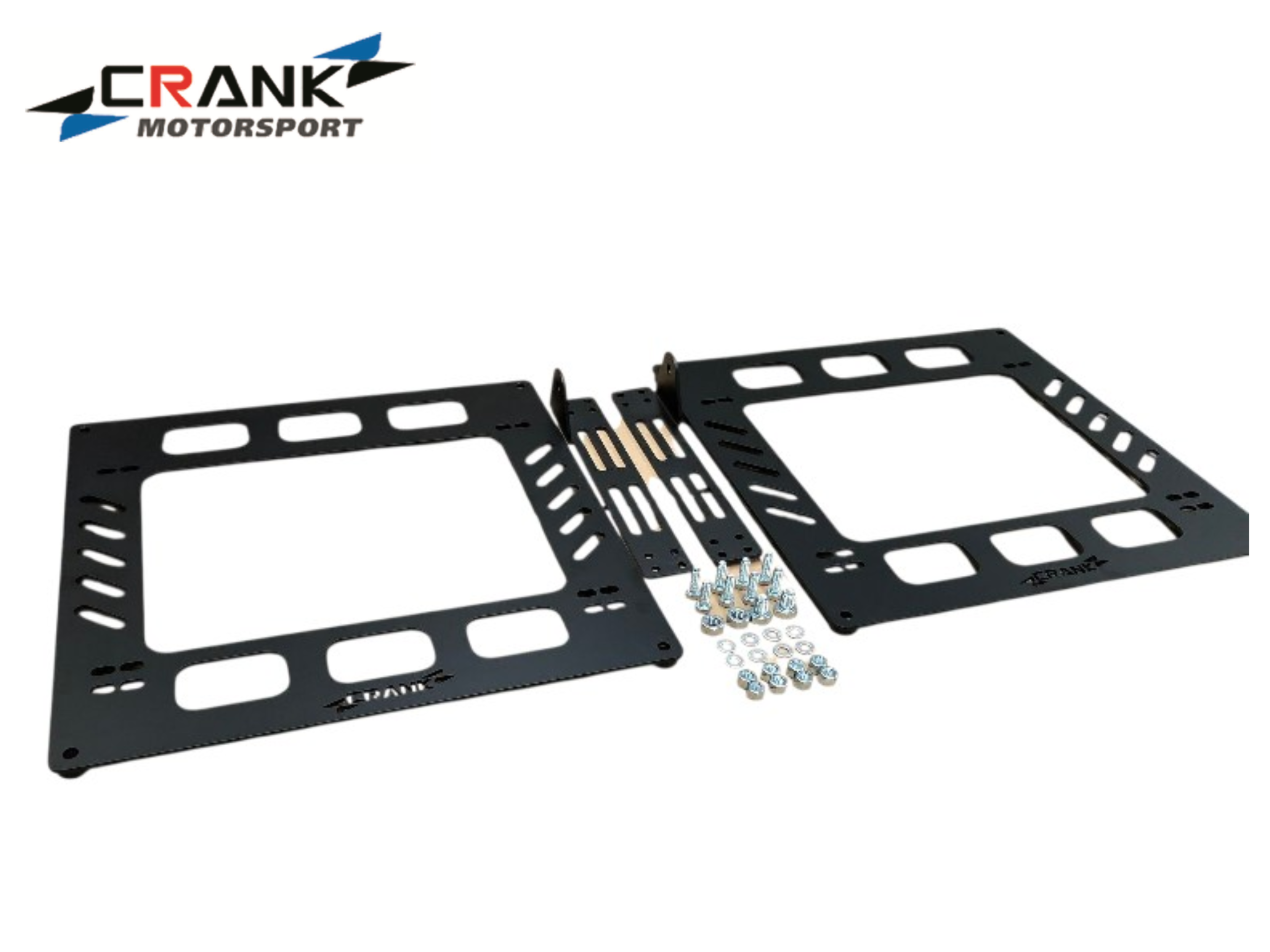 2x Crank Motorsport Seat Rail Adapter – Land Rover Defender Range – Fits RECARO & SPARCO