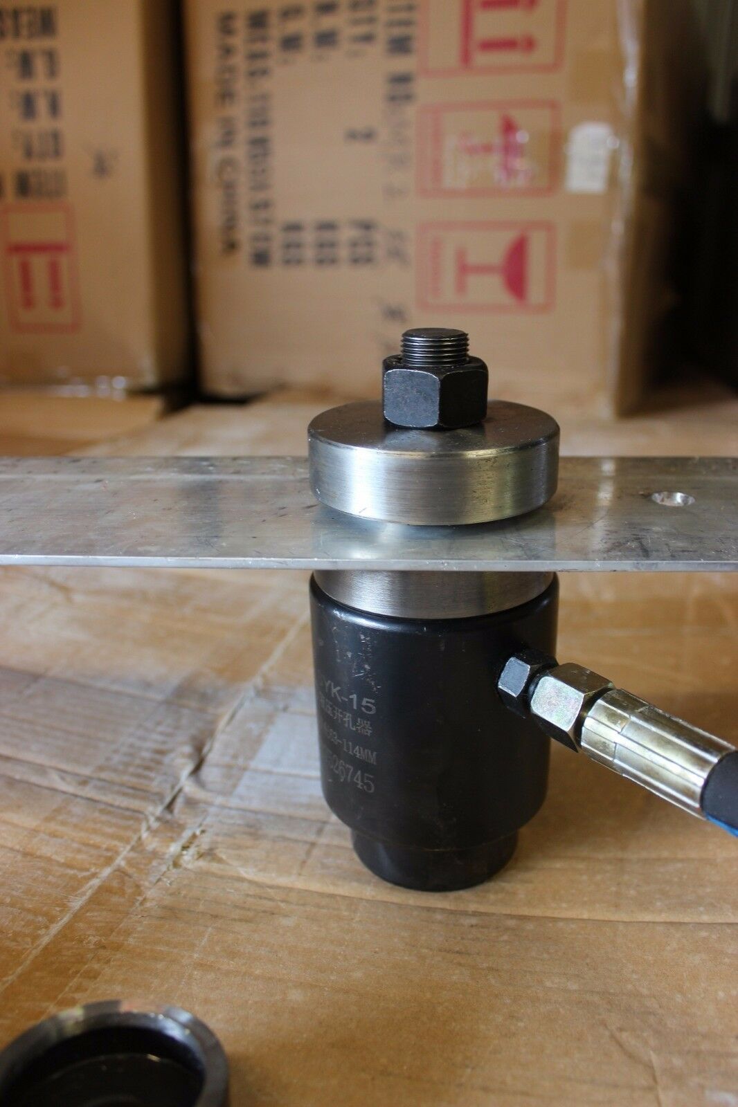 2-Pc Taper Dimple Die – 100mm Shaft, 4" - Image 10