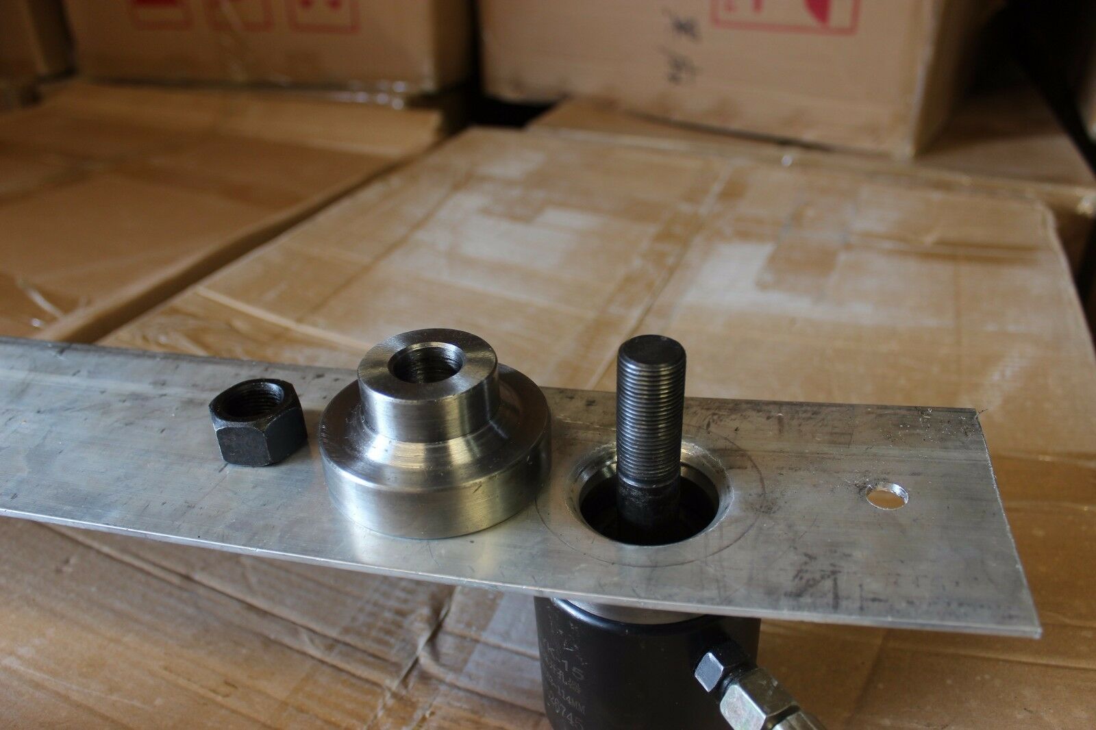 2-Pc Taper Dimple Die – 100mm Shaft, 4" - Image 12