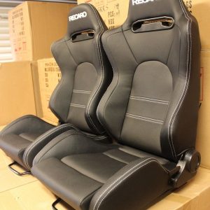 2x SR5 Racing Sport Seats – Ultra Durable PVC, Recaro-Style Design
