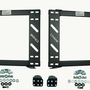 2x Toyota LandCruiser 70/76/79 Series Dual Cab Seat Rail Adapter – RECARO & SPARCO Compatible