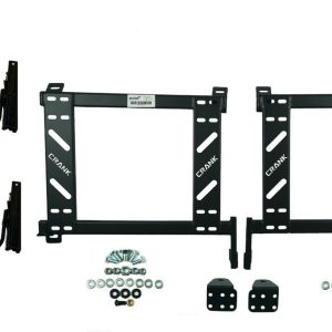 2x Crank Motorsport Seat Rail Package – Subaru Impreza WRX GC/GD & Forester – Fits BRIDE, RECARO & SPARCO
