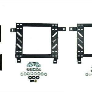 2x Crank Motorsport Seat Adapter Rail – Mitsubishi Evo 4/5/6 – Fits BRIDE, RECARO & SPARCO