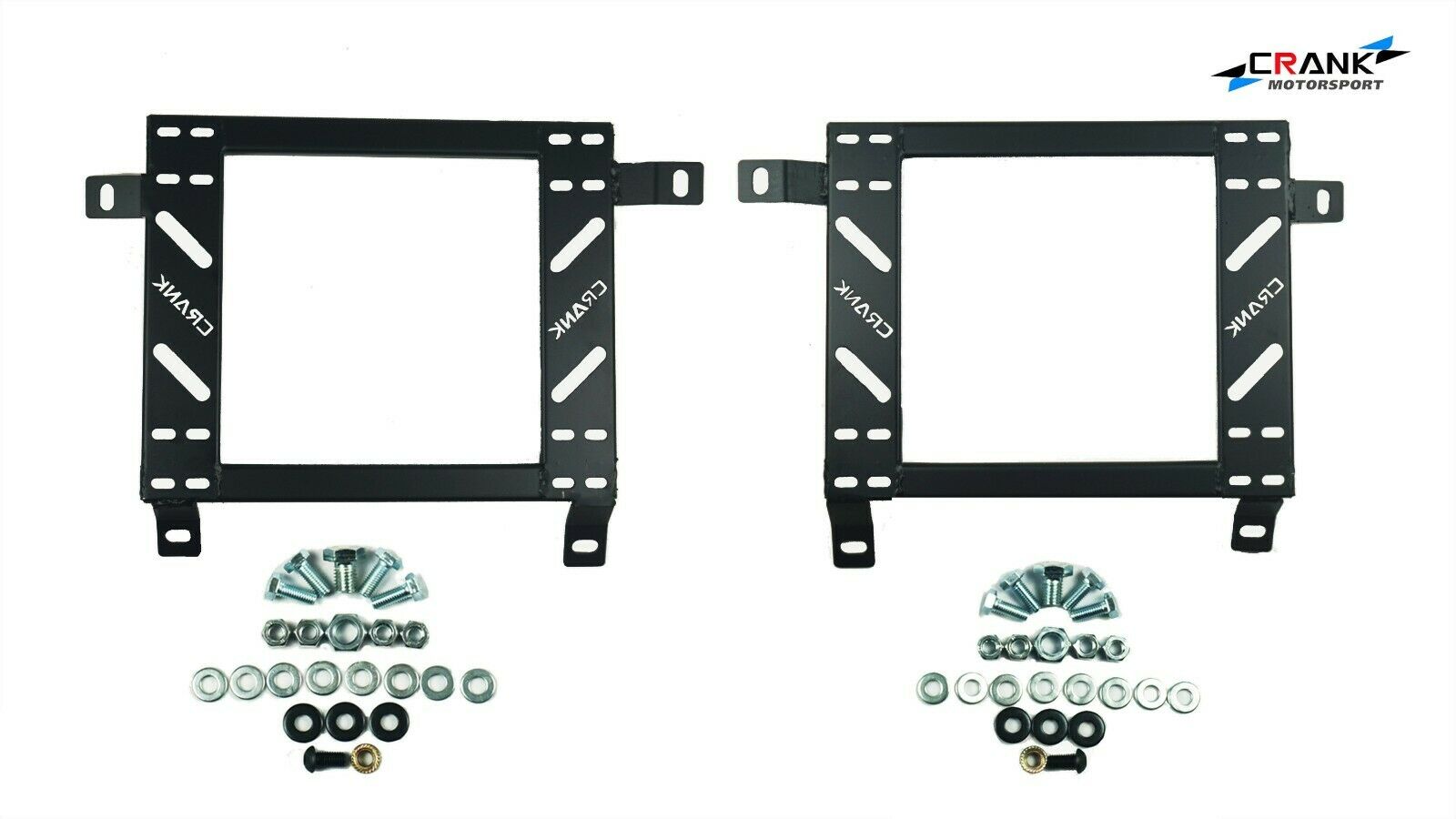 2xCrank Motorspor Seat adapter rail Mitsubishi Evo 7 8 9suit BRIDE RECARO SPARCO - Image 9
