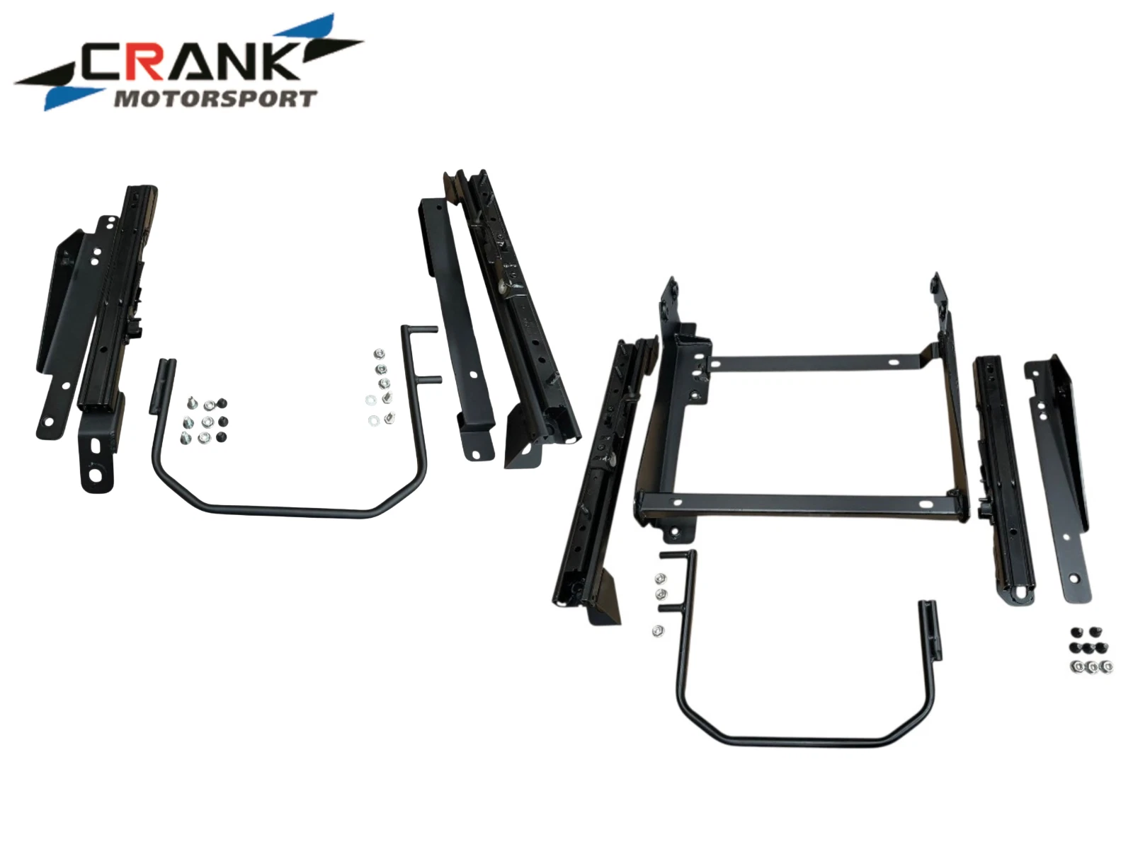 2x Crank Motorsport R35 GTR Super Low Seat Rail Pair – Fits Recaro CS Nismo Seats